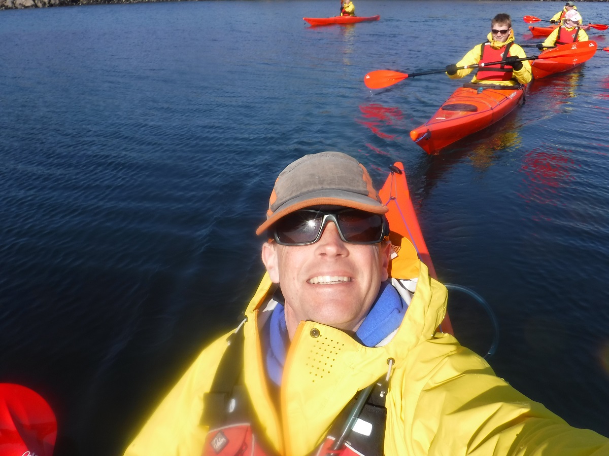 Sea kayaking