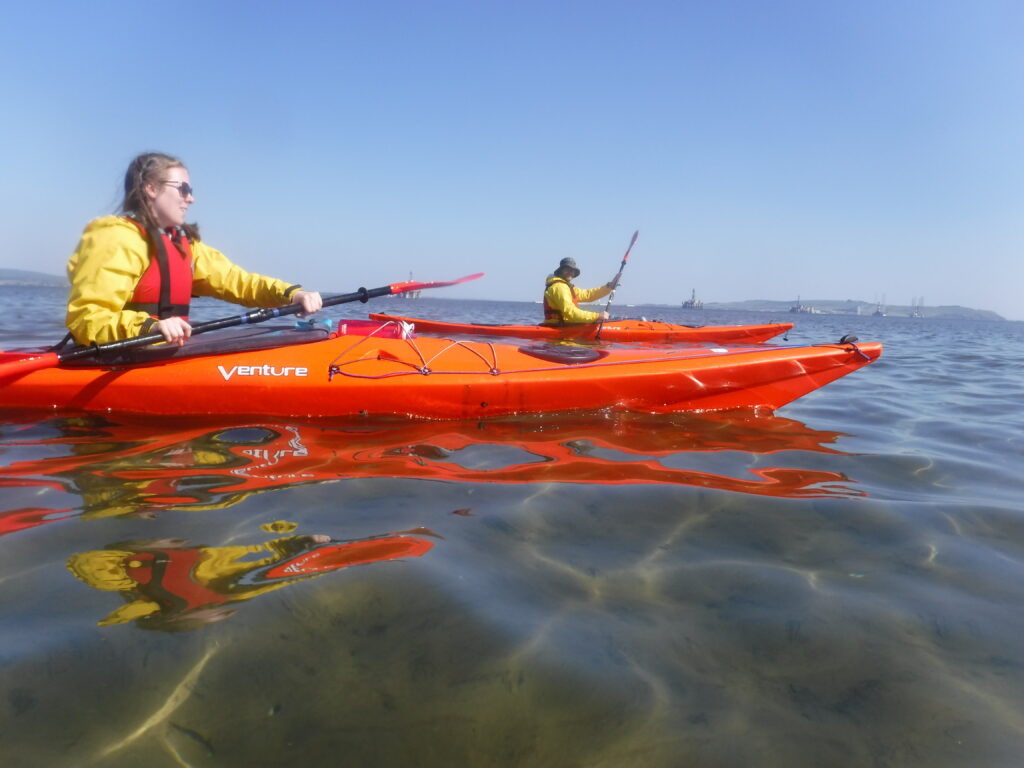 Sea kayaker