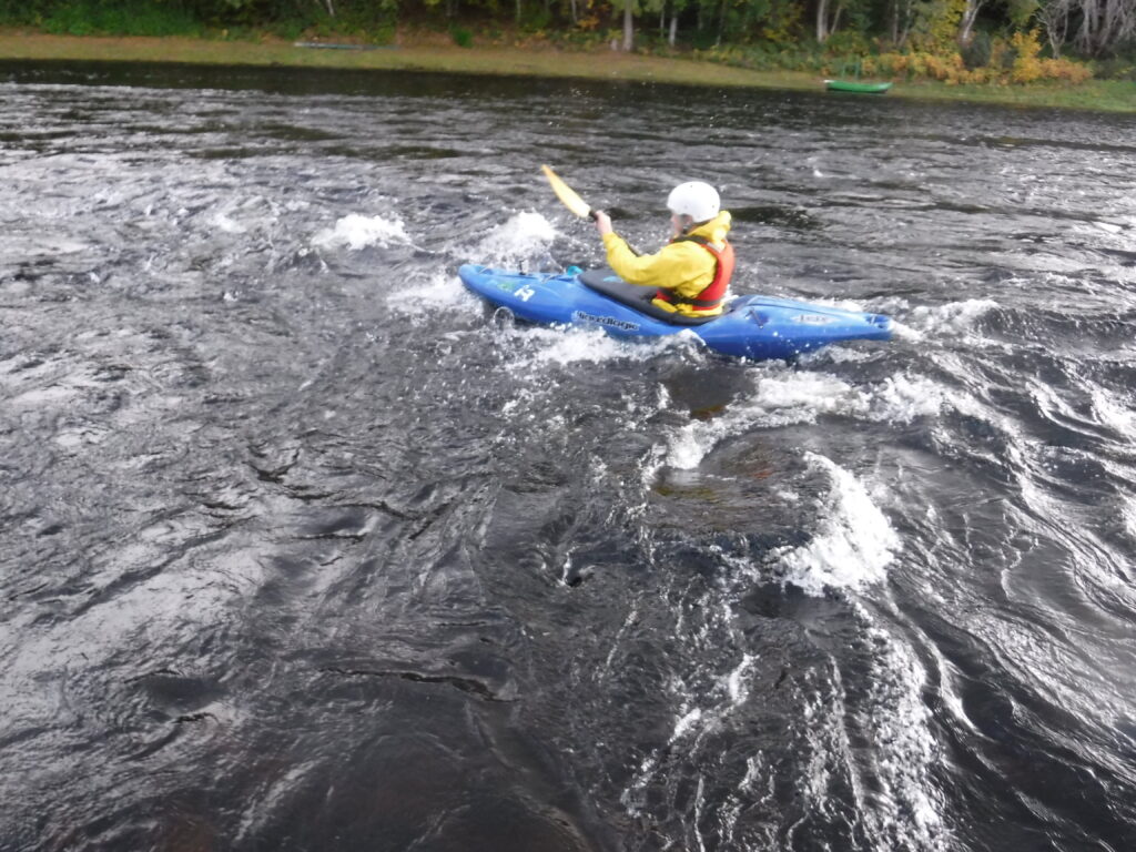 River kayaking